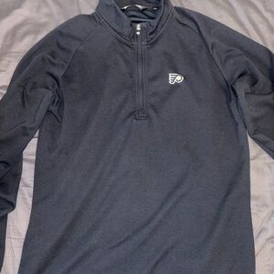 Travis Mathew Black Philadelphia Flyers Men’s Large Quarter-Zip